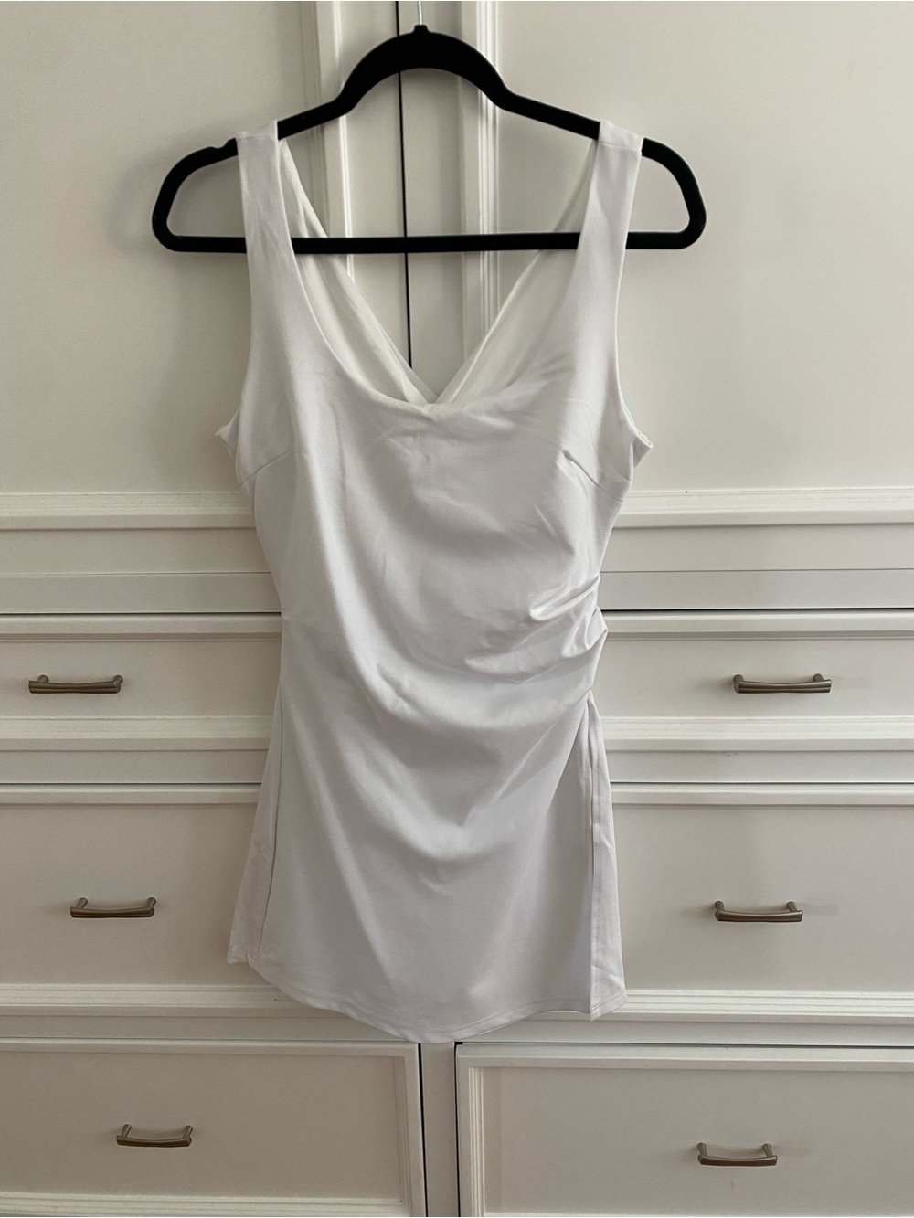 Elegant White Backless V-Neck romper